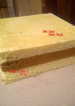 Bolu Lapis Coklat Vanila