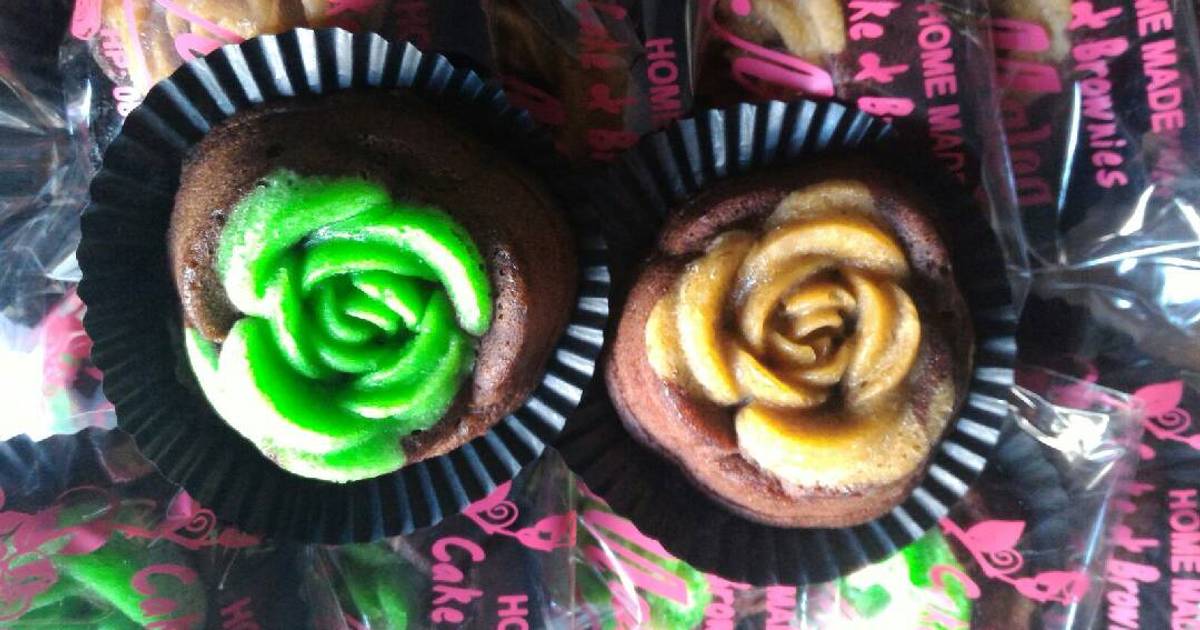Resep brownies mawar kukus