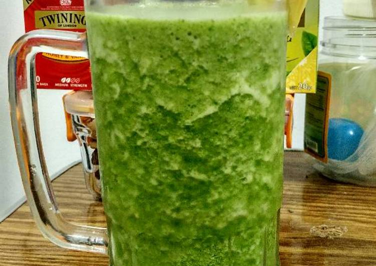 gambar untuk resep makanan Jus Sayuran ijo #diet kenyang ^^