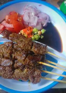 Sate Sapi Bumbu Rempah Manis