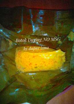 Botok Daging No MSG