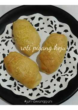 Roti manis : pisang keju #pr_beranibaking