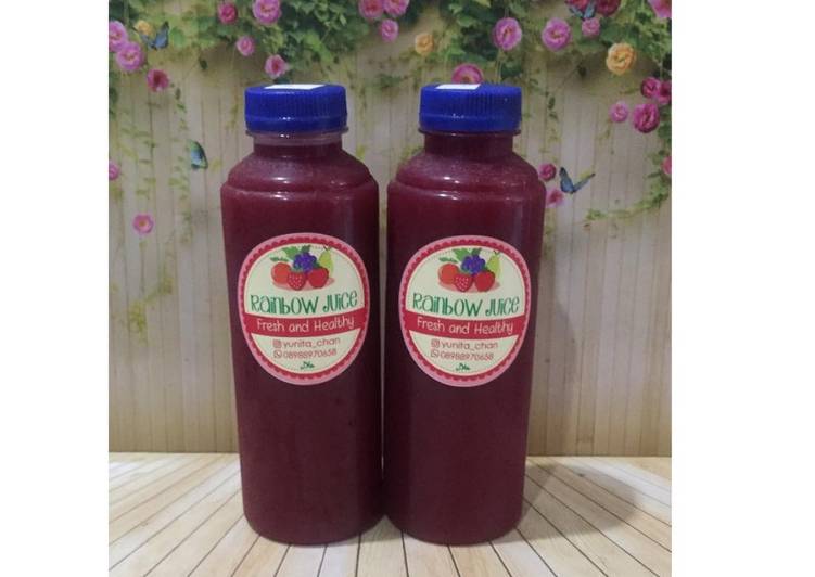 Diet Juice Pomegranate Beetroot Blackcurrant Carrot Apple Vinegar