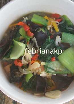 Tumis PokcoyÂ  Jamur Kuping