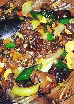 Tumis jamur kuping lombok ijo#bikinramadhanberkesan