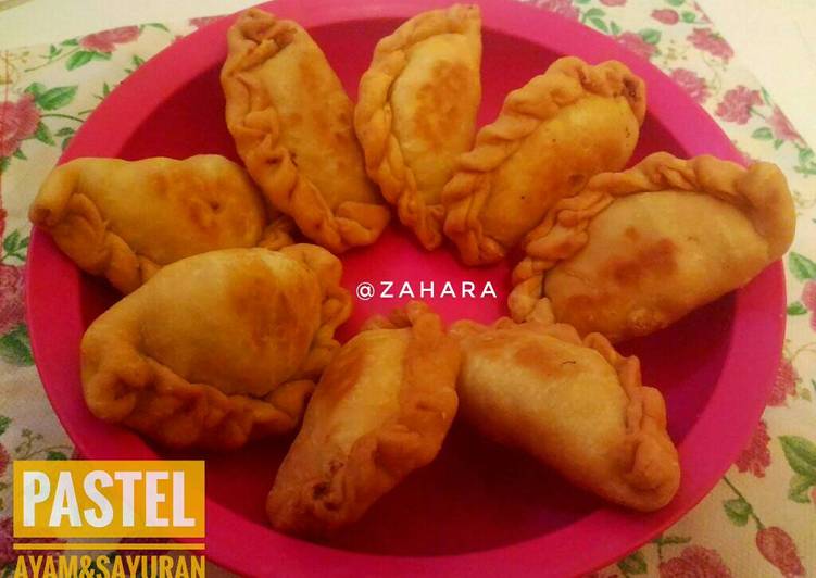 resep lengkap untuk Pastel Ayam&Sayuran