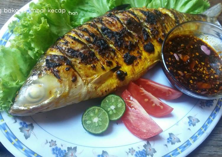 gambar untuk resep makanan Bandeng Bakar Sambal Kecap, gak usah pusing duri??