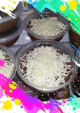 Puding silky cokelat