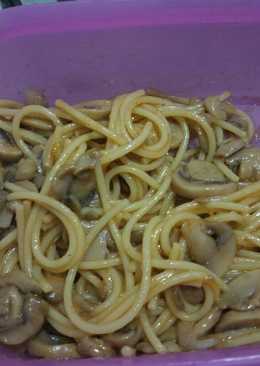 Spaghetti Jamur Kuping Saus Teriyaki