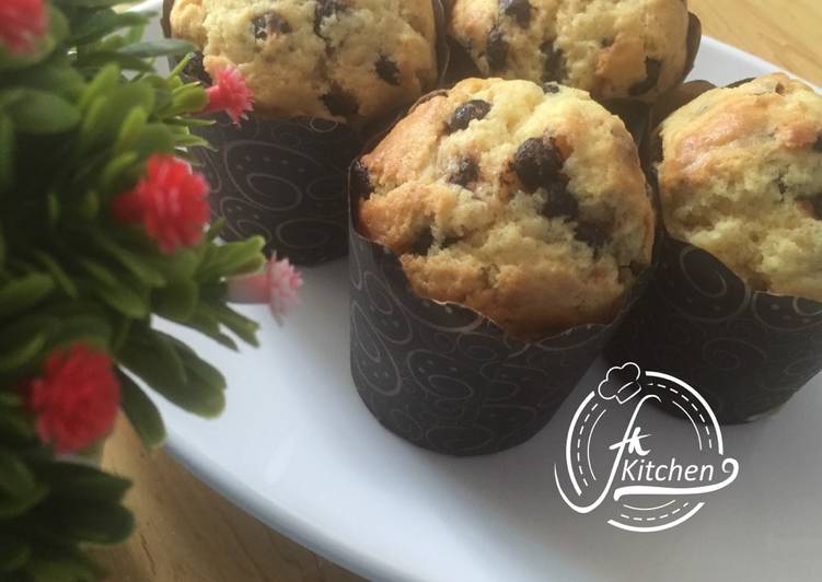 Resep Muffin Vanilla Chocochips Kiriman dari Fitria