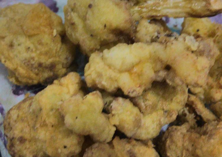 gambar untuk cara membuat Kembang kol goreng tepung,3 bahan aja