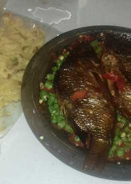 Mujaer Panggang Sambal Kacang Panjang