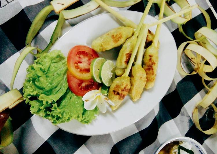 resep makanan Sate Lilit Khas Bali