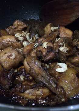 Ayam kecap saus inggris ala fe'