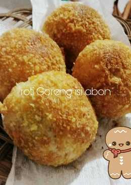 Roti Goreng isi abon