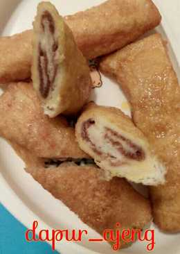 Roti goreng coklat keju