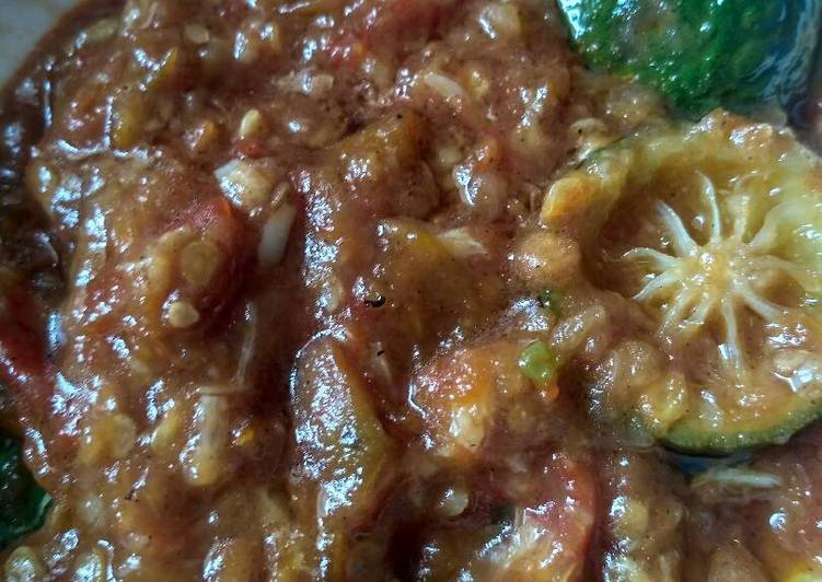 Resep Super easy sambal bajak - Aisyah