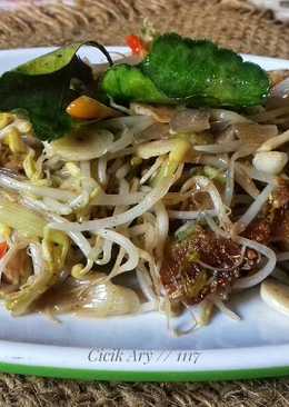 Tumis tauge kriuk dengan ikan asin #pr_recookmantenelise