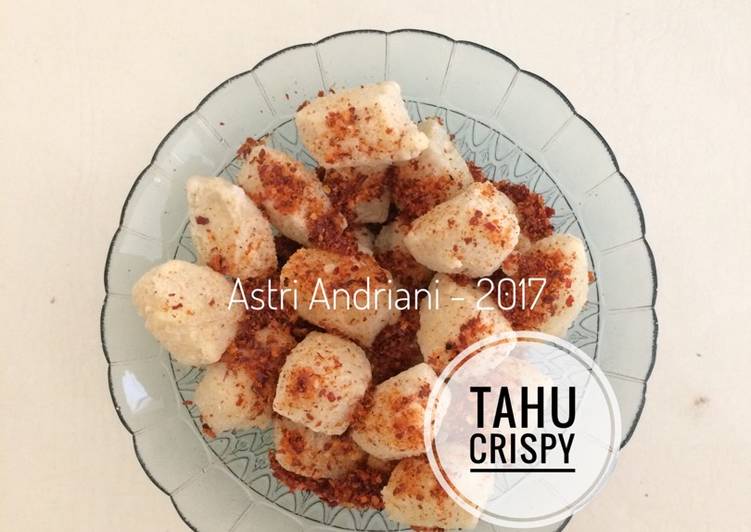 resep masakan Tahu crispy