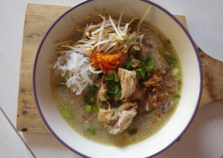 cara membuat Soto Banjar Simple