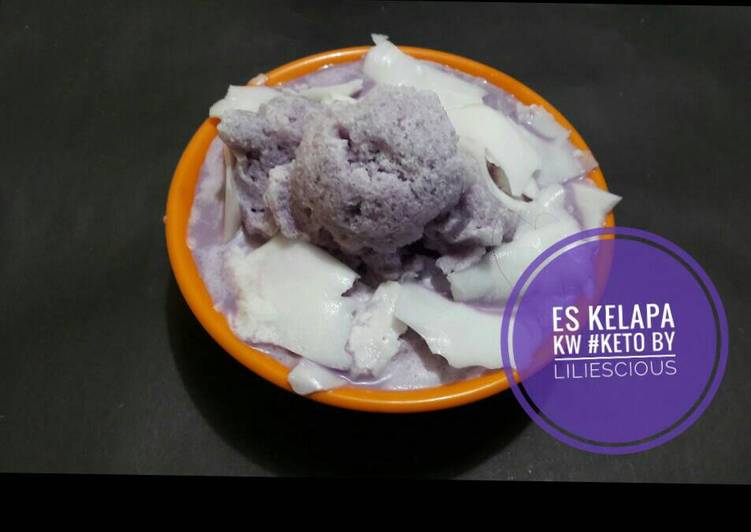 Resep Es kelapa kw #keto Karya Liliescious Manado