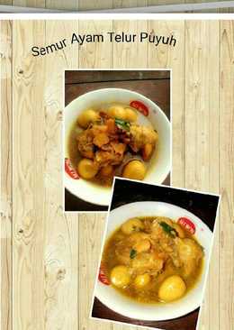 Semur Ayam telur puyuh