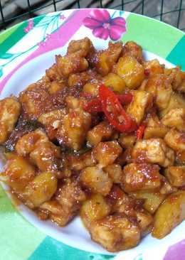 Sambal goreng tempe tahu kentang