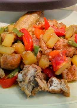 Semur Ayam Tahu Kentang
