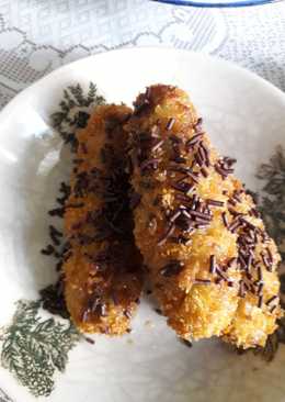 Pisang goreng pasir isi