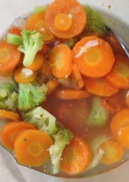 Sayur bening brokoli wortel
