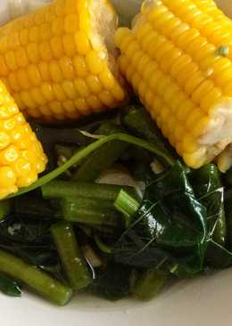 Bening bayam kacang jagung manis