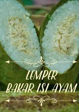 Lemper bakar isi ayam