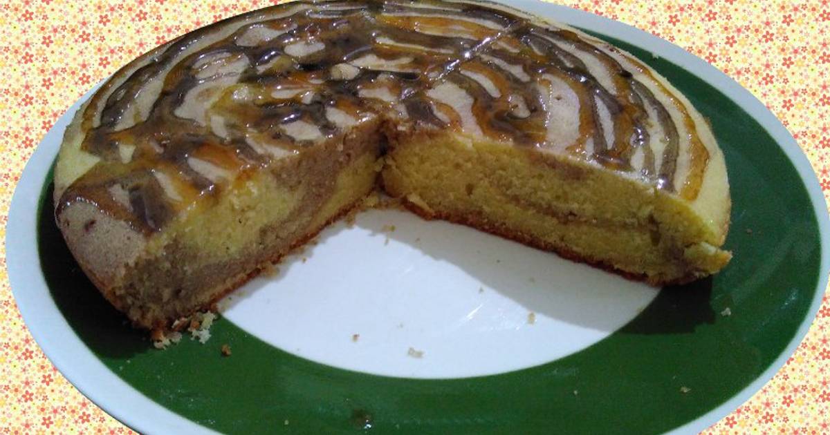 Resep Rice Cooker Marble Cake