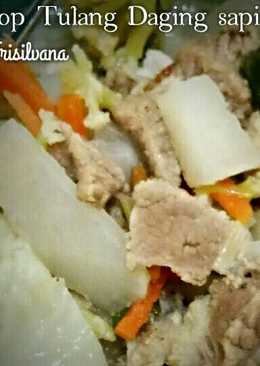 Sop Tulang dan Daging Sapi #KitaBerbagi