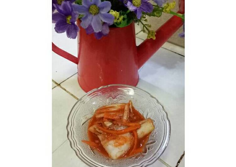 Resep Kimchi homemade Kiriman dari JJ