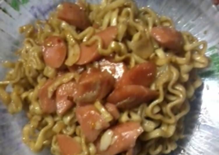 gambar untuk resep makanan Mie pipih Pedas Gila...