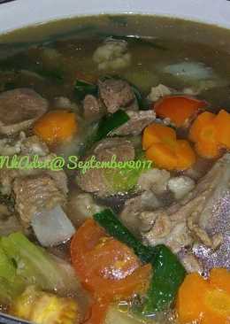 Sop Kambing sayuran buat menu anak #kitaberbagi