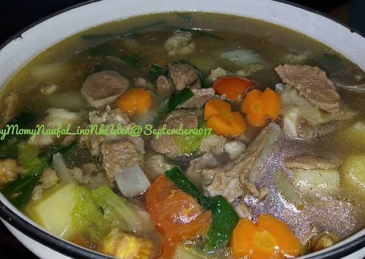 Resep Sop Kambing sayuran buat menu anak #kitaberbagi - inonk Aden _
LizSetia(MomyNaufal)