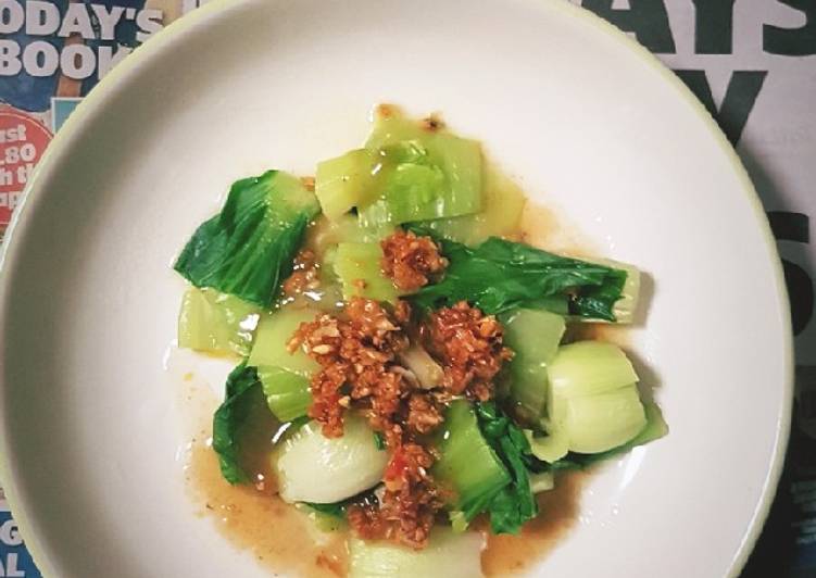  Resep Tumis Bok Choy Bawang Putih dan Saus Tiram oleh In 