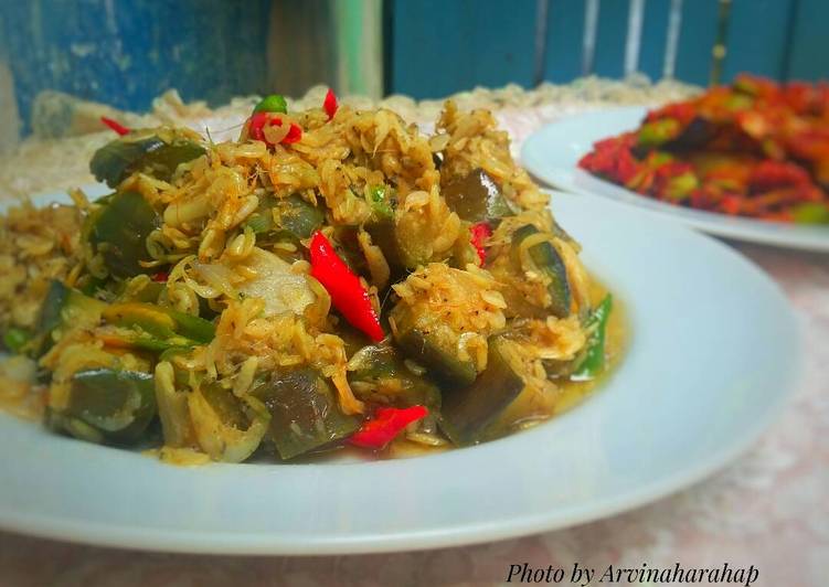 resep lengkap untuk Tumis Terong Udang Rebon#Pr_OlahanTerong