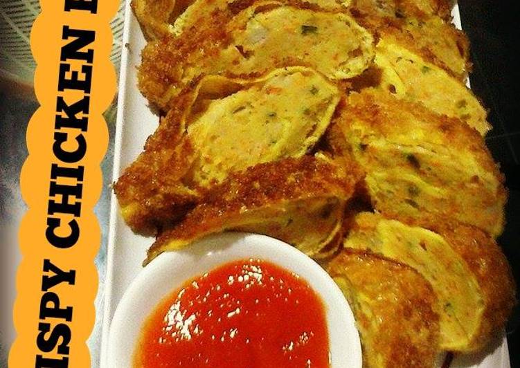 Resep CRISPY CHICKEN ROLL ala LC Dari 'Lily Chan's kitchen