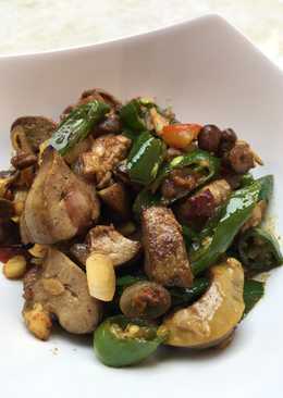 Oseng ati ampela jantung ayam