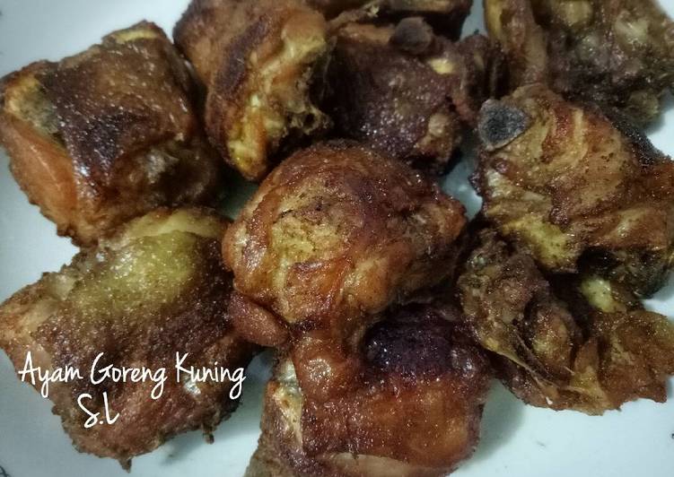 gambar untuk resep makanan Ayam Goreng Kuning