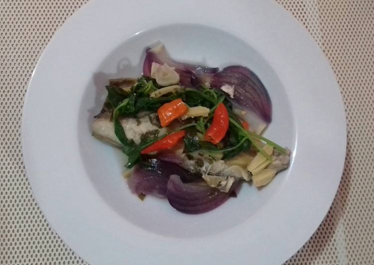 resep makanan Steamed Mackerel