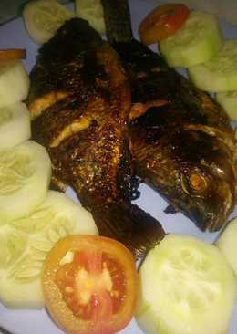 Ikan Mujair Bakar (teflon)