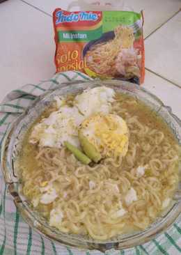Indomie rebus soto pedess