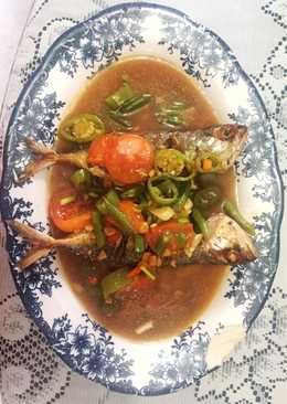 Ikan Kembung Goreng Saus Tauco