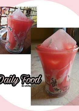 Menu buka puasa : Es Jambu Pink Original