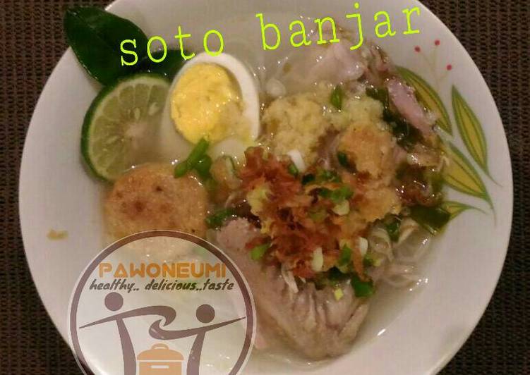 gambar untuk cara membuat Soto banjar