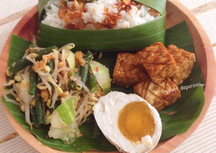 resep lengkap untuk Kluban / Urap